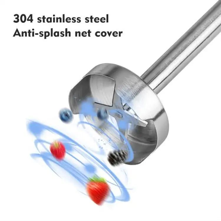 RAF Imported High Quality Heavy Duty Full Stainless Steel Body Hand Blender Stick Mixer 600W